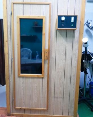 Sauna Finlandese Compatta 122x122 h200 - 2000W