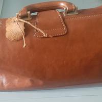 Borsa in vera pelle – ideale come beautycase o bor