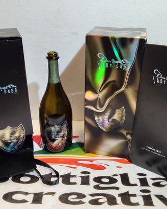 DOM PERIGNON LEDY GAGA 2010 CON SCATOLA VUOTA 