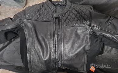 Giacca da moto in pelle