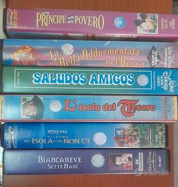 Lotto 6 VHS Disney