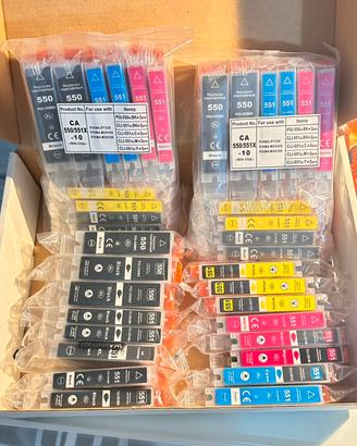 Cartucce Compatibili Canon PGI-550XL / CLI-551XL