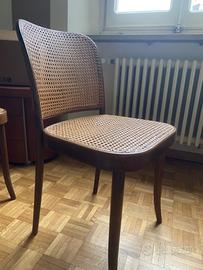 Set 4 Sedie Bauhaus n. 811 di Josef Hoffmann