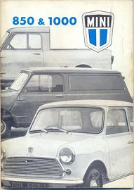 Manuali MINI MINOR & DE TOMASO