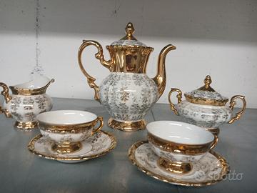 Servizio in oro zecchino vintage