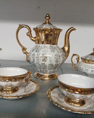 Servizio in oro zecchino vintage