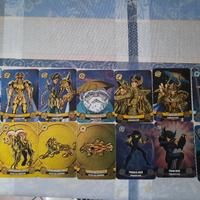 Set 14 metalcards I Cavalieri dello Zodiaco