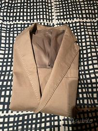 Giacca uomo beige