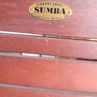 Set da giardino in legno di eucalipto