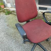 Sedia girevole da lavoro, studio ecc