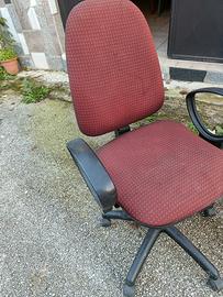 Sedia girevole da lavoro, studio ecc