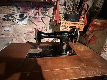 Macchina da cucire singer 1900