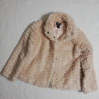 Giacca H&M beige rosato bambina 7/8 anni 128 cm