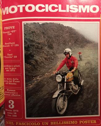 Rivista MOTOCICLISMO numero 3 del 1972