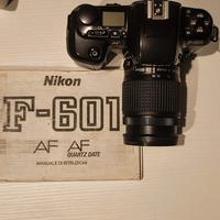 Nikon AF F-601 + Nikkor 28-80mm f/3.5 - 5.6 d 