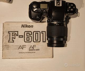 Nikon AF F-601 + Nikkor 28-80mm f/3.5 - 5.6 d 