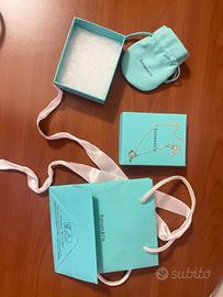 Collana pendente lettera A Tiffany Elsa Pedretti