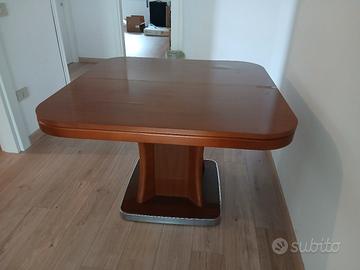 tavolo legno  quadrato allungabile