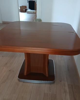 tavolo legno  quadrato allungabile