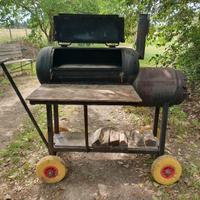 Bbq affumicatore reverse flow