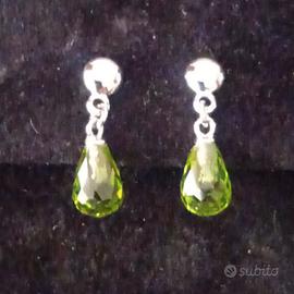 Orecchini in oro bianco 18k