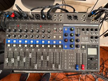 Mixer Zoom Livetrack L-12 + borsa originale