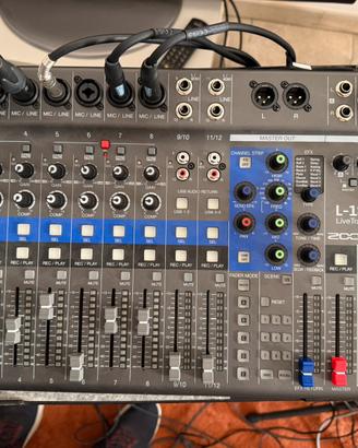 Mixer Zoom Livetrack L-12 + borsa originale