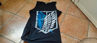 canottiera attack on titan 