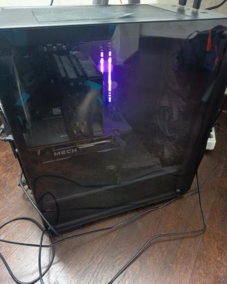 PC GAMING RX 6650XT OC con tastiera