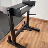 Rack per bilancieri e pesi bodybuilding