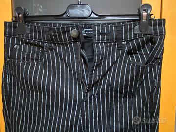 Pantaloni “gessati”