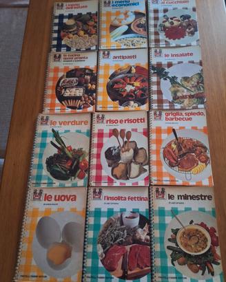 Lotto di 12 volumetti "I Jolly della buona cucina"