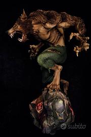 Statuetta Licantropo Horror Dipinta a Mano