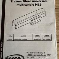 Accessori allarme Tecsa