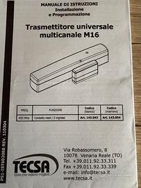 Accessori allarme Tecsa