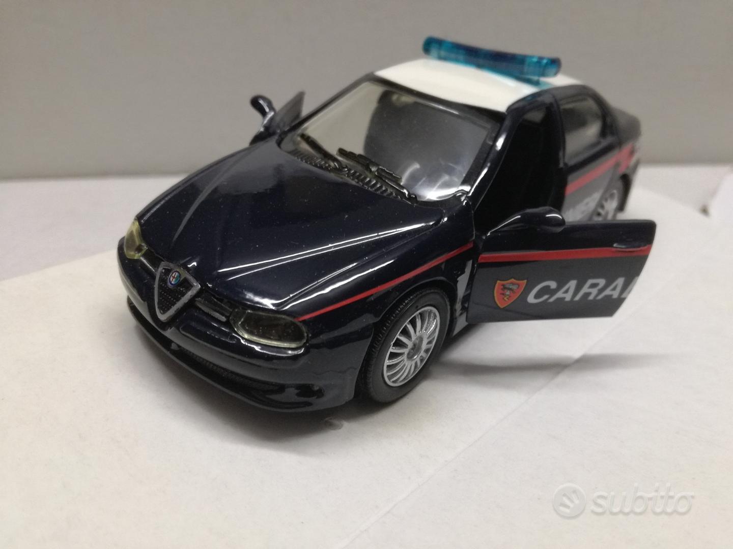 Modello alfa romeo 156 carabinieri no burago - Collezionismo In