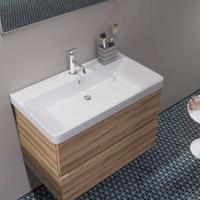 Mobile bagno Nucci Mobilduenne 80cm con lavandino