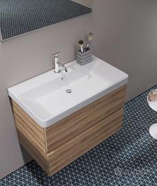 Mobile bagno Nucci Mobilduenne 80cm con lavandino