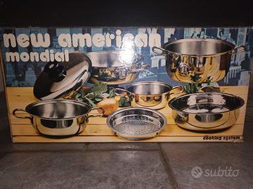 set pentole new american mondial