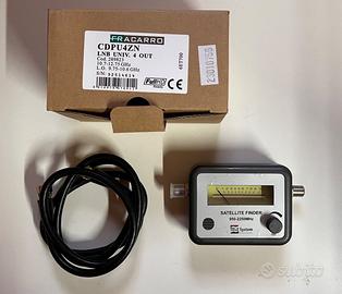 SCANNER SEGNALI ANTENNA SATELLITE PARABOLA