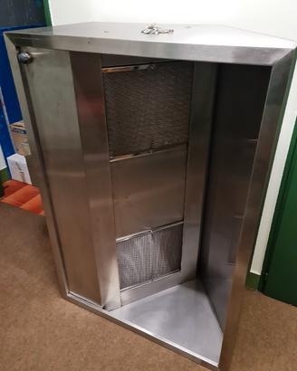 cappa aspirante in inox