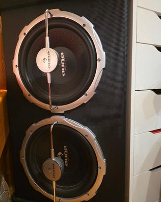 Subwoofer + amplificatore Auna