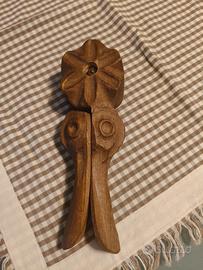Schiaccia noci vintage legno