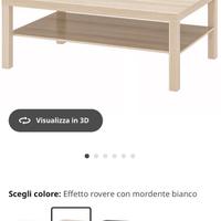 Tavolino Ikea lack