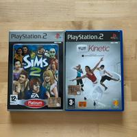 “The Sims 2” e “Kinetic” per Play Station 2