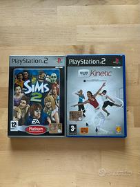 “The Sims 2” e “Kinetic” per Play Station 2