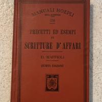 Manuale Hoepli - Scritture d’affari