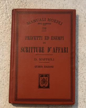 Manuale Hoepli - Scritture d’affari