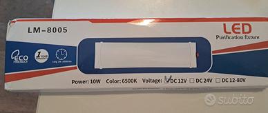 Coppia luci LED  da 12V