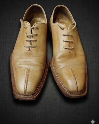 Scarpe Vergelio beige n.43 eleganza al passo